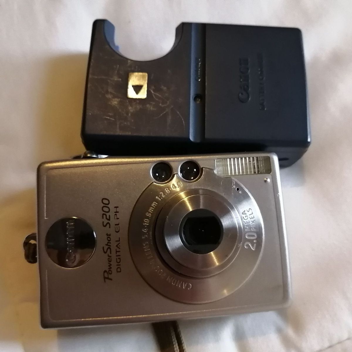 Câmera Canon Powershot S200 Digital Das Primeiras | Canon Usado