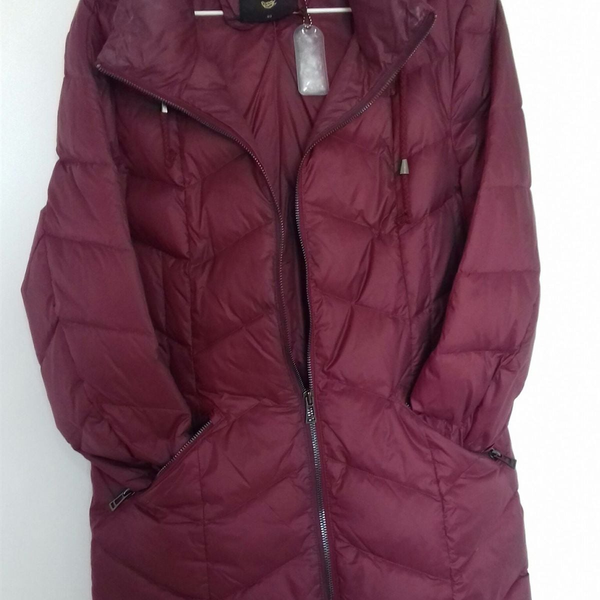 jaqueta alpelo pena de ganso feminina