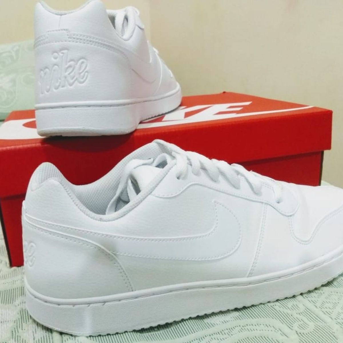 tênis nike ebernon low feminino