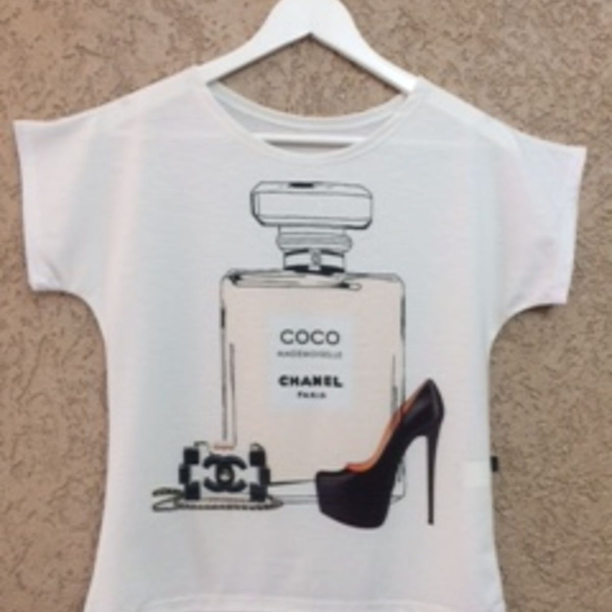 T-Shirt Coco Chanel, Camiseta Feminina Nunca Usado 26707948