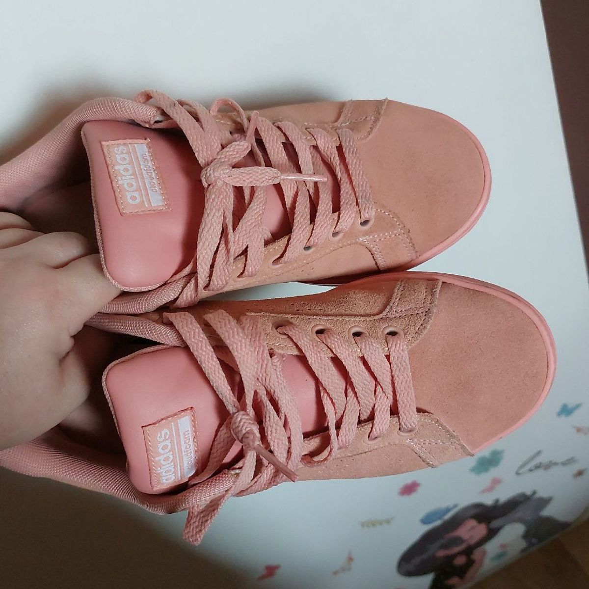 Adidas neo advantage clearance rosa