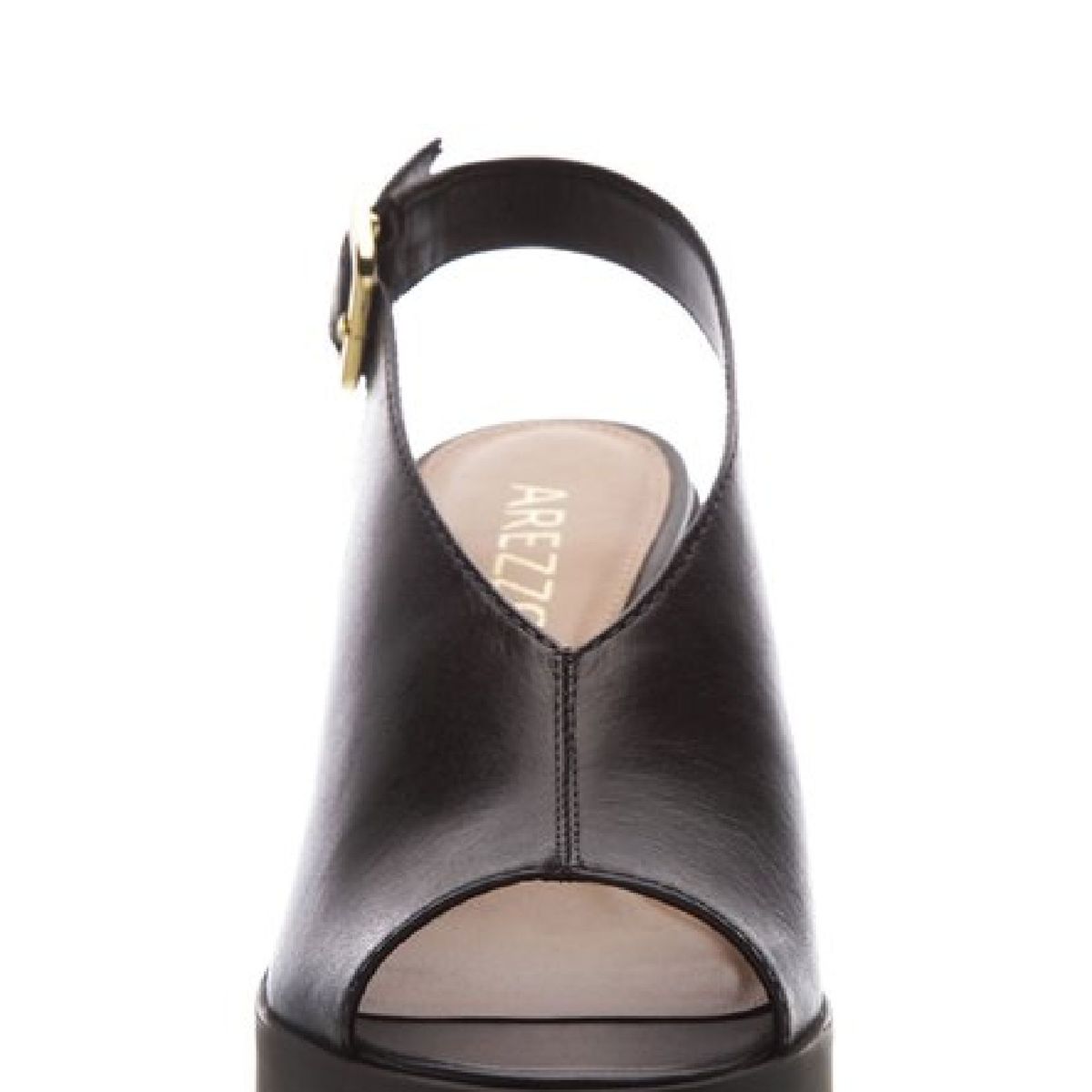 sandal boot couro tratorada preta