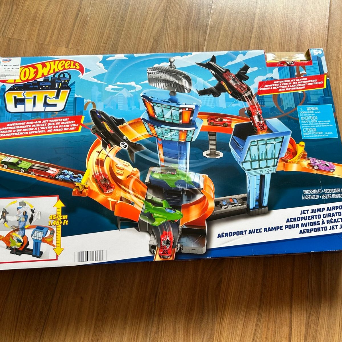 Wheels City Pista Hot Wheels Avion Autos Pista De Aviones Hot