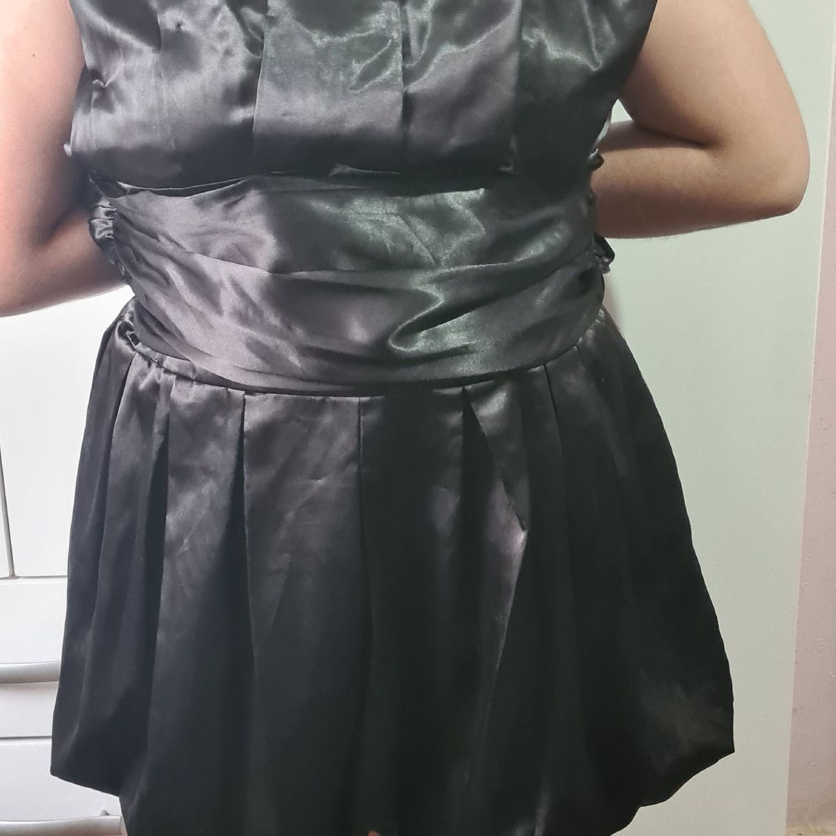 Vestido 2024 balone preto