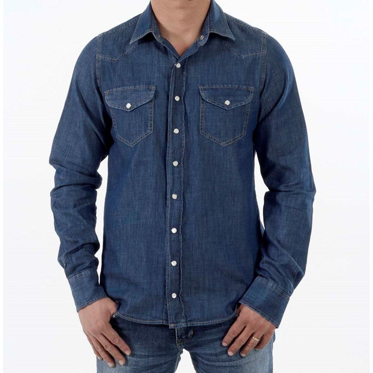 jaqueta jeans sawary masculina