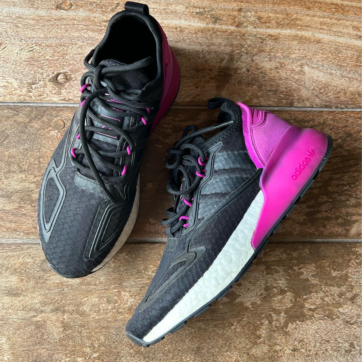 Adidas Zx Boost Rosa | Adidas Usado 111072337 | enjoei
