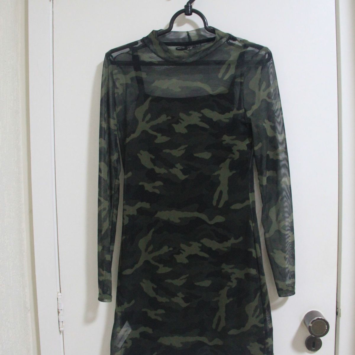 vestido militar renner