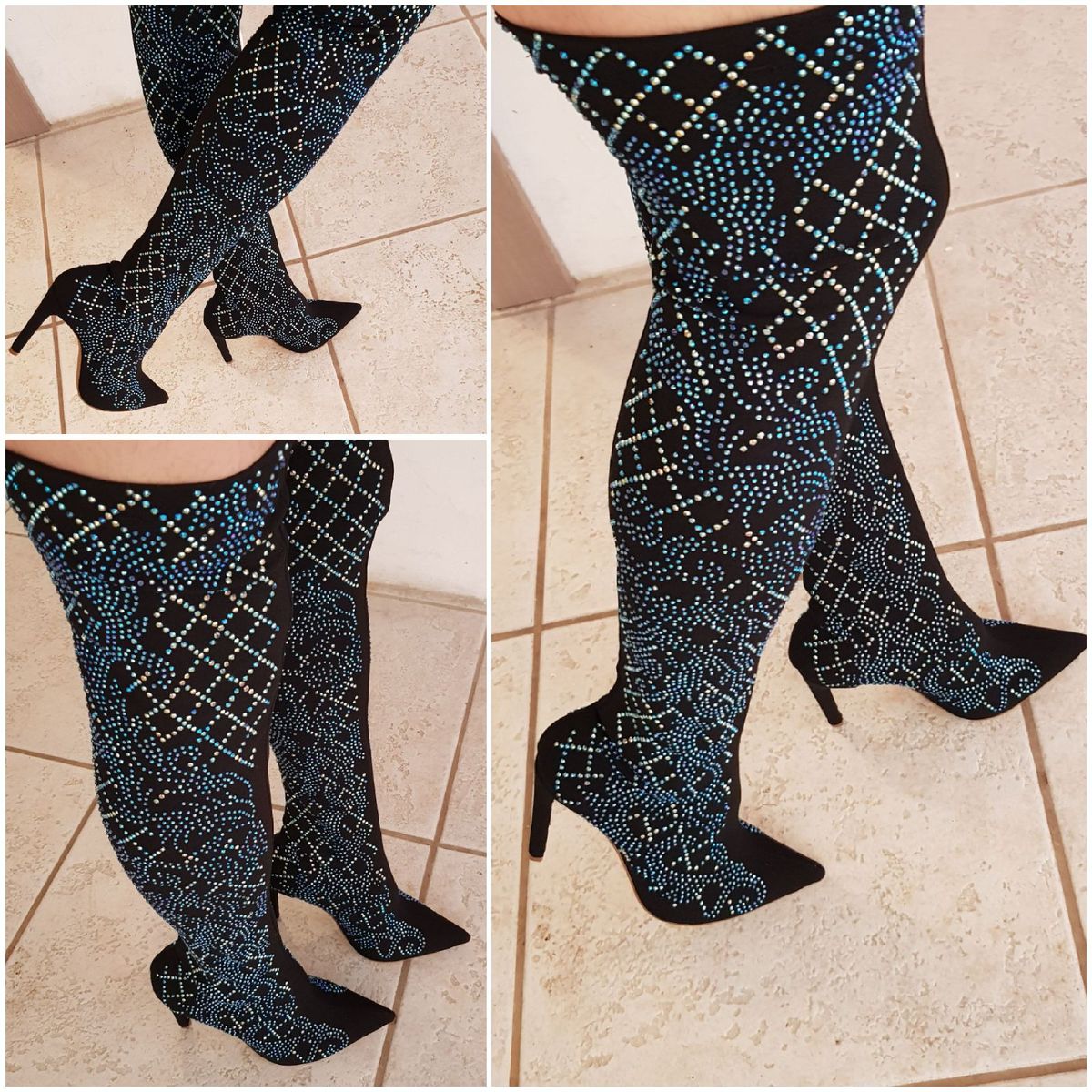 bota over brilhante