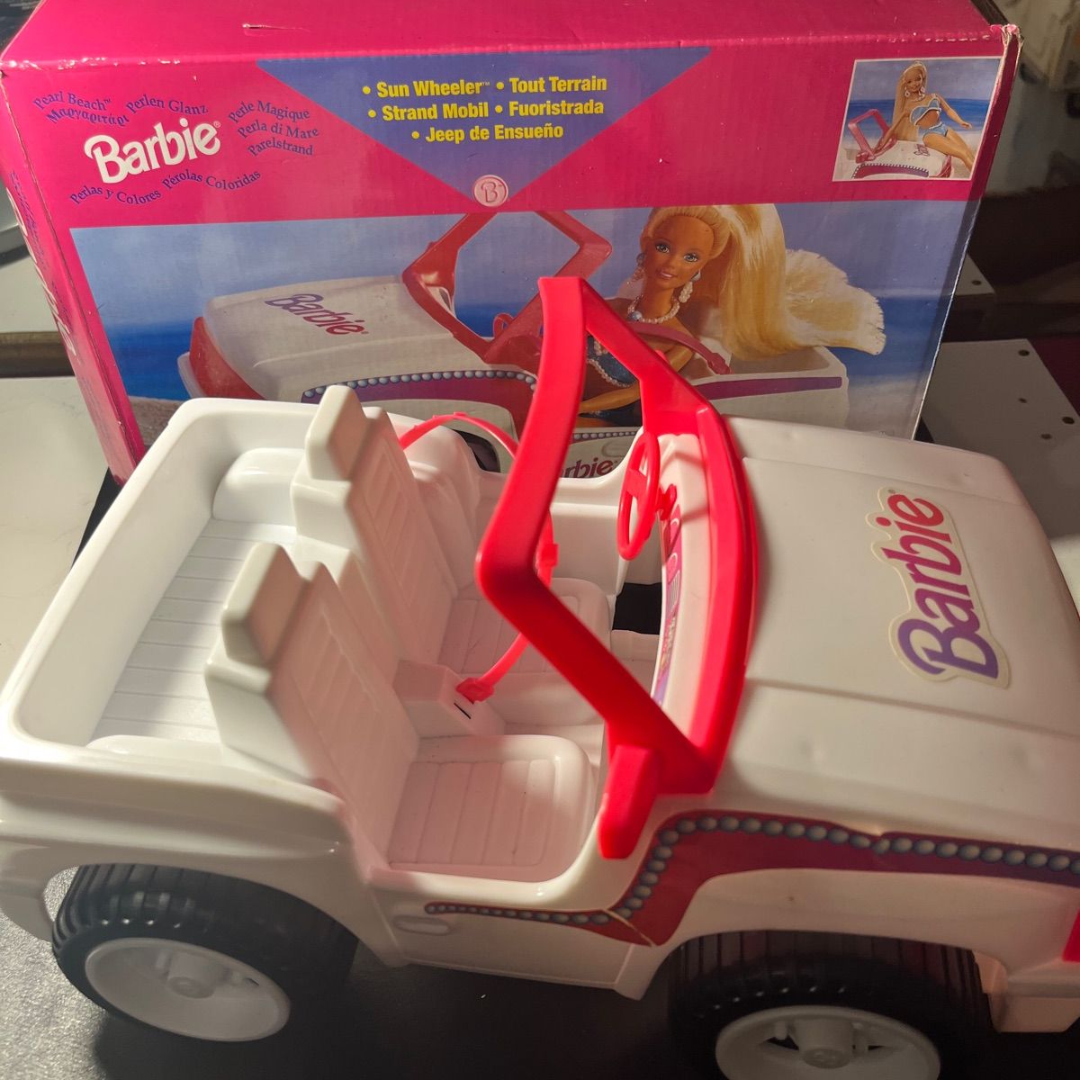 Original best sale barbie jeep