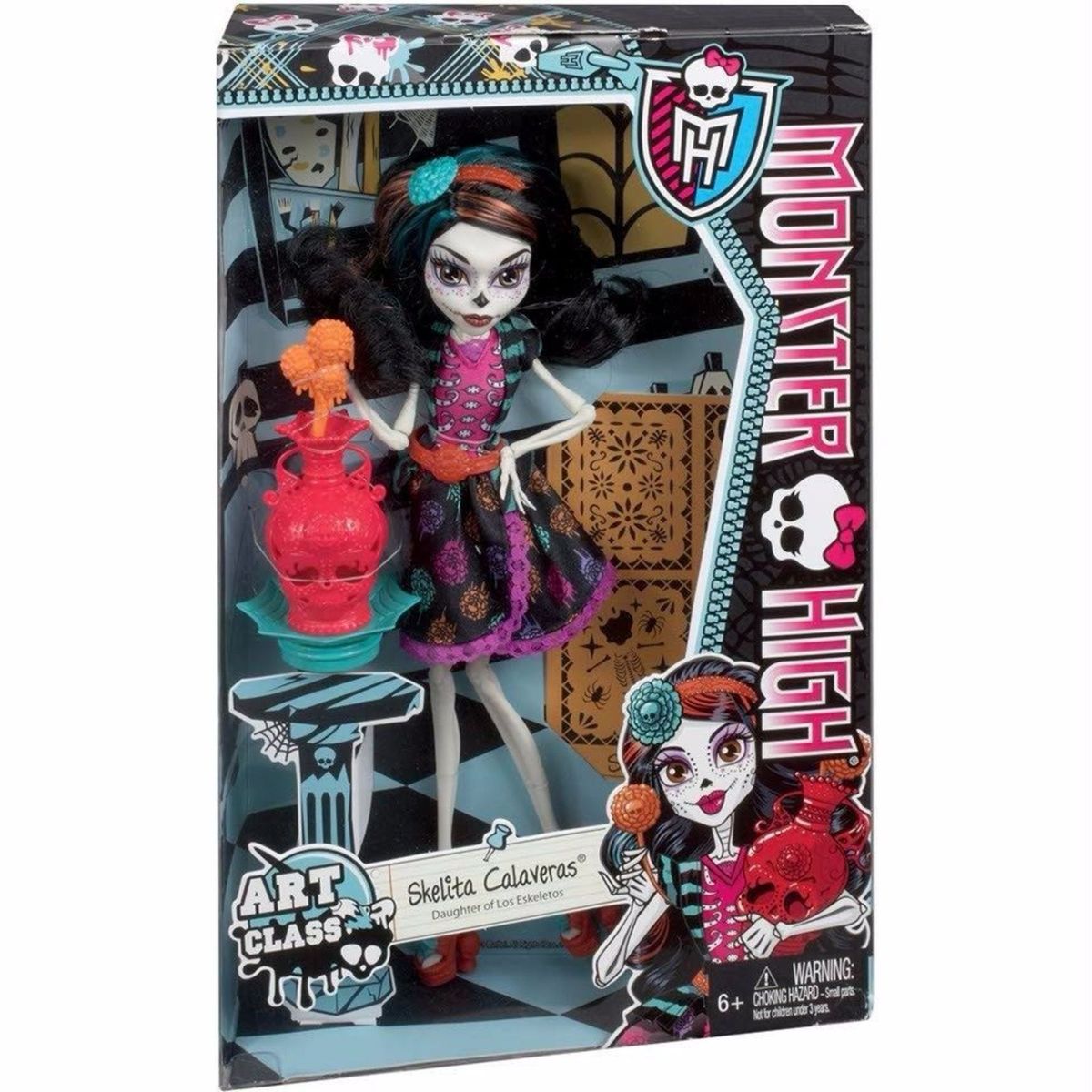 Boneca Monster High Mattel Skelita Calaveras