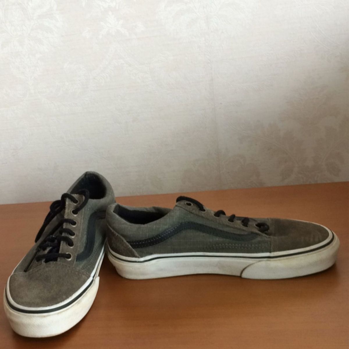 vans verde musgo