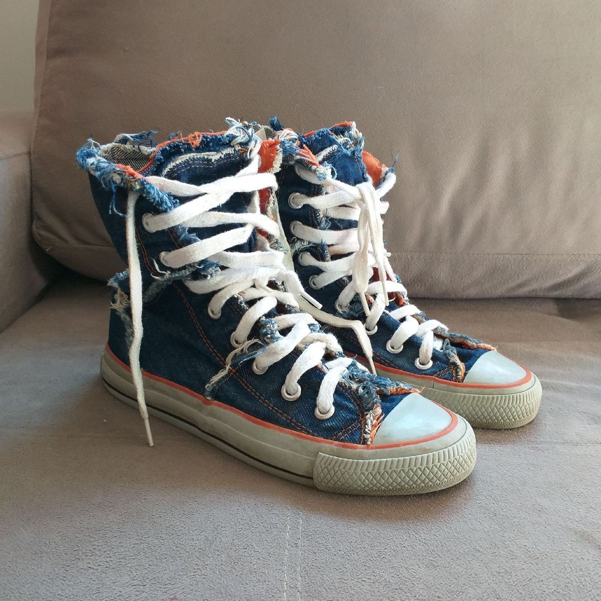 all star jeans desfiado