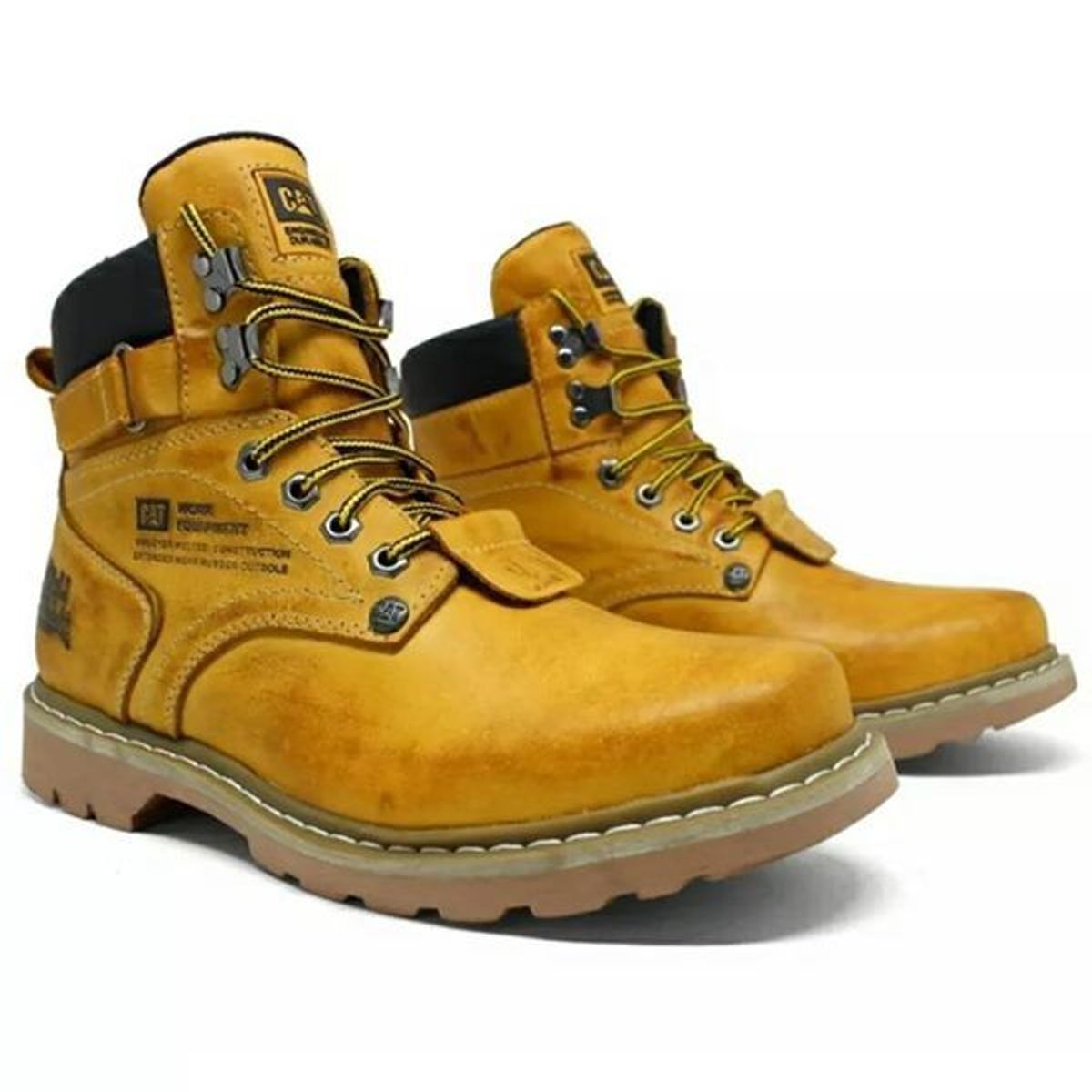 botas masculina cat preta