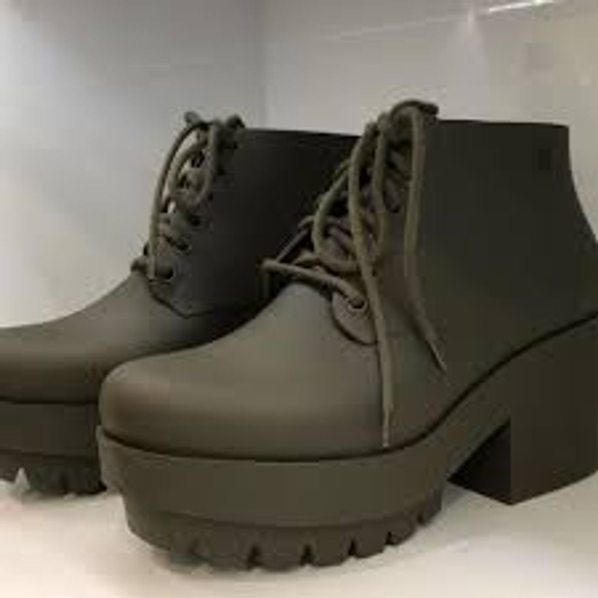 bota melissa verde