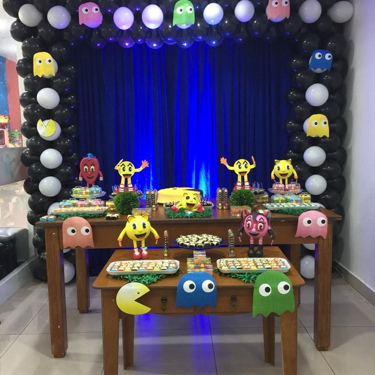 Individuais de mesa em vinil infantis Jogo pac man - TenStickers