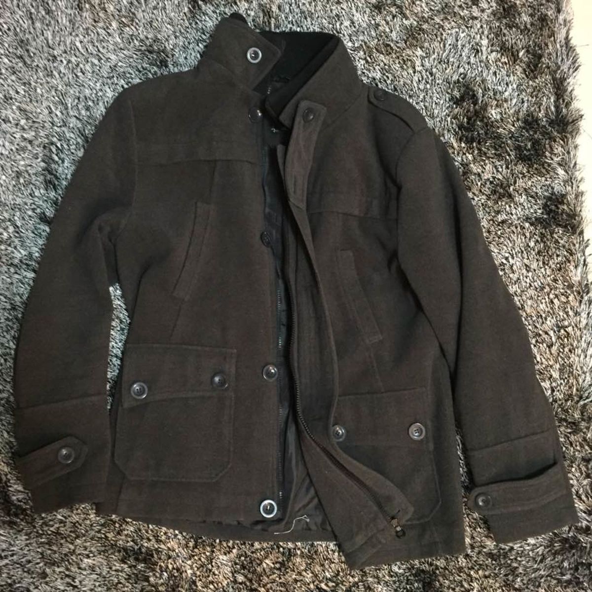 casaco polivelour masculino