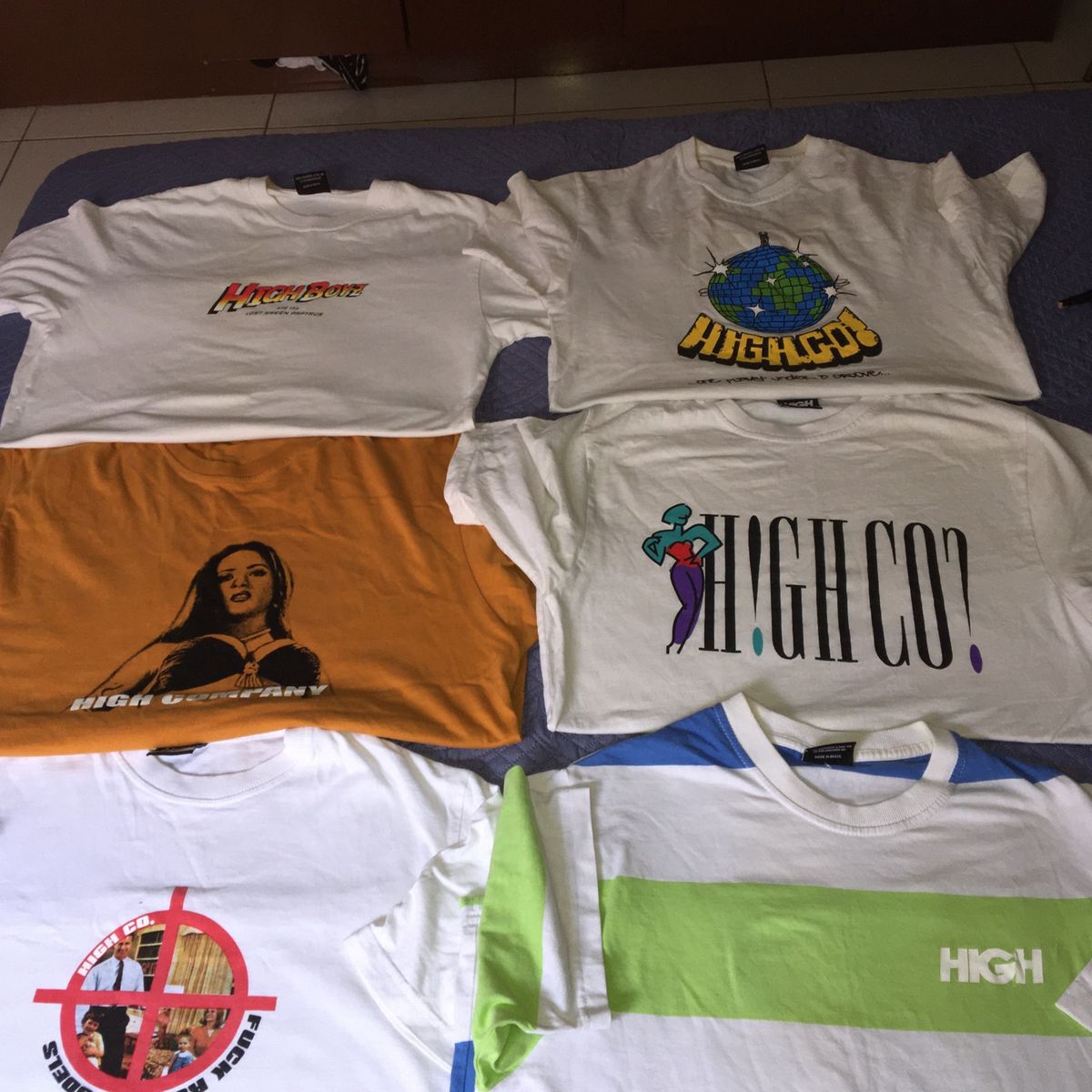 Camisetas High Company, high 