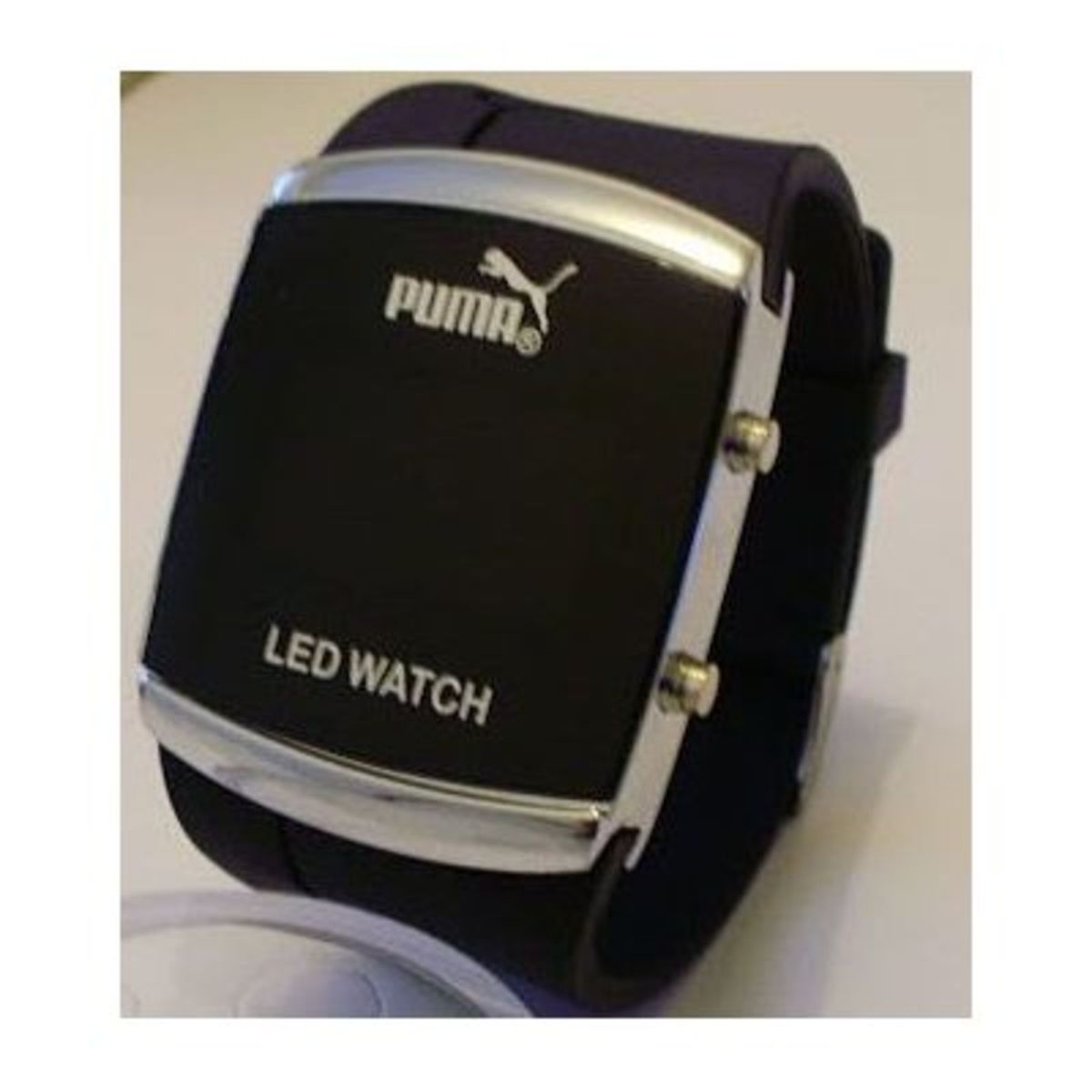 relogio led watch puma