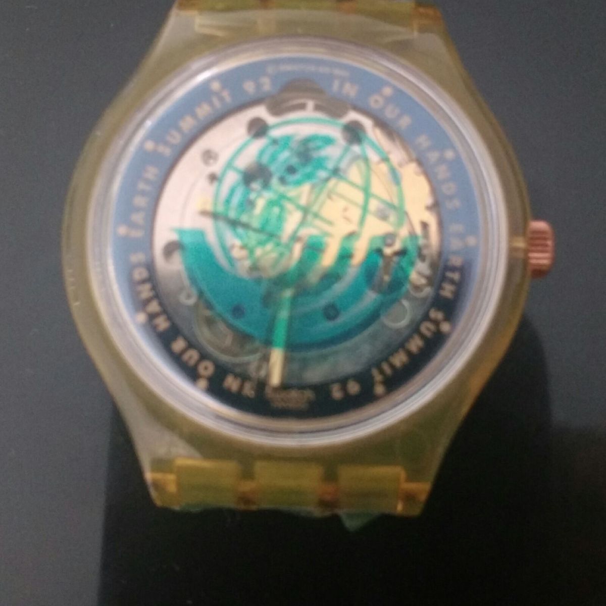 Rarissimo Swatch Automatico In Our Hands Earth Summit 92 Relogio Feminino Swatch Usado Enjoei