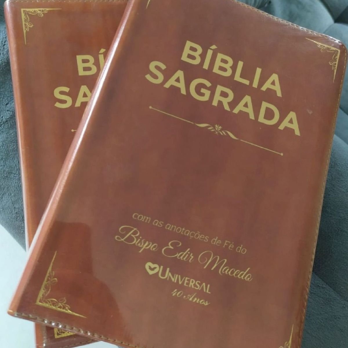 Bíblia Sagrada com Anotações de Fé do Bispo Edir Macedo