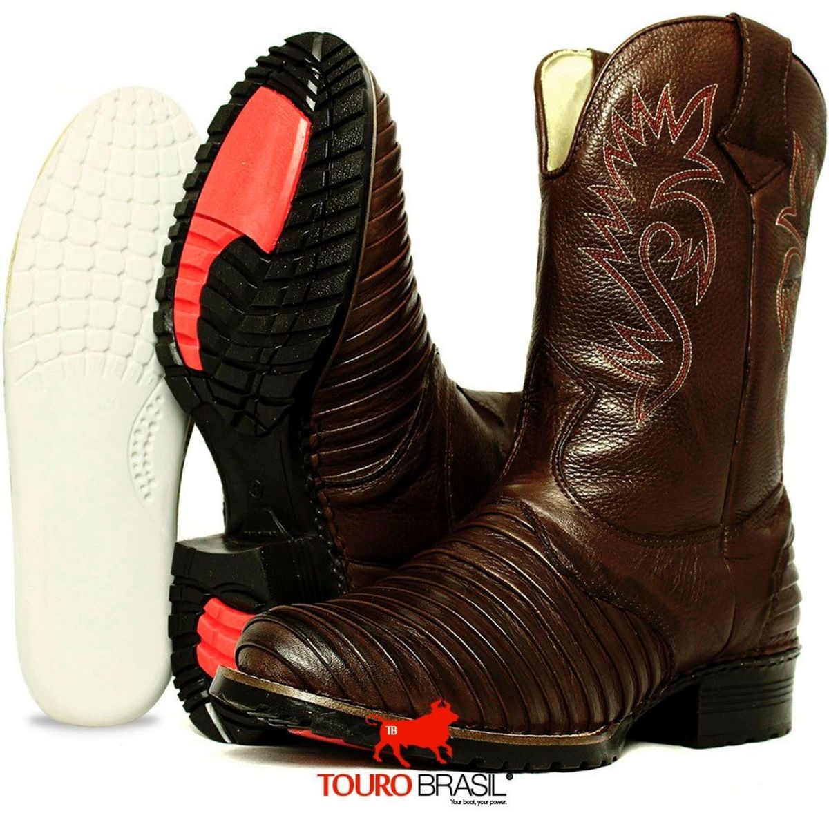 Bota casco best sale de tatu masculina