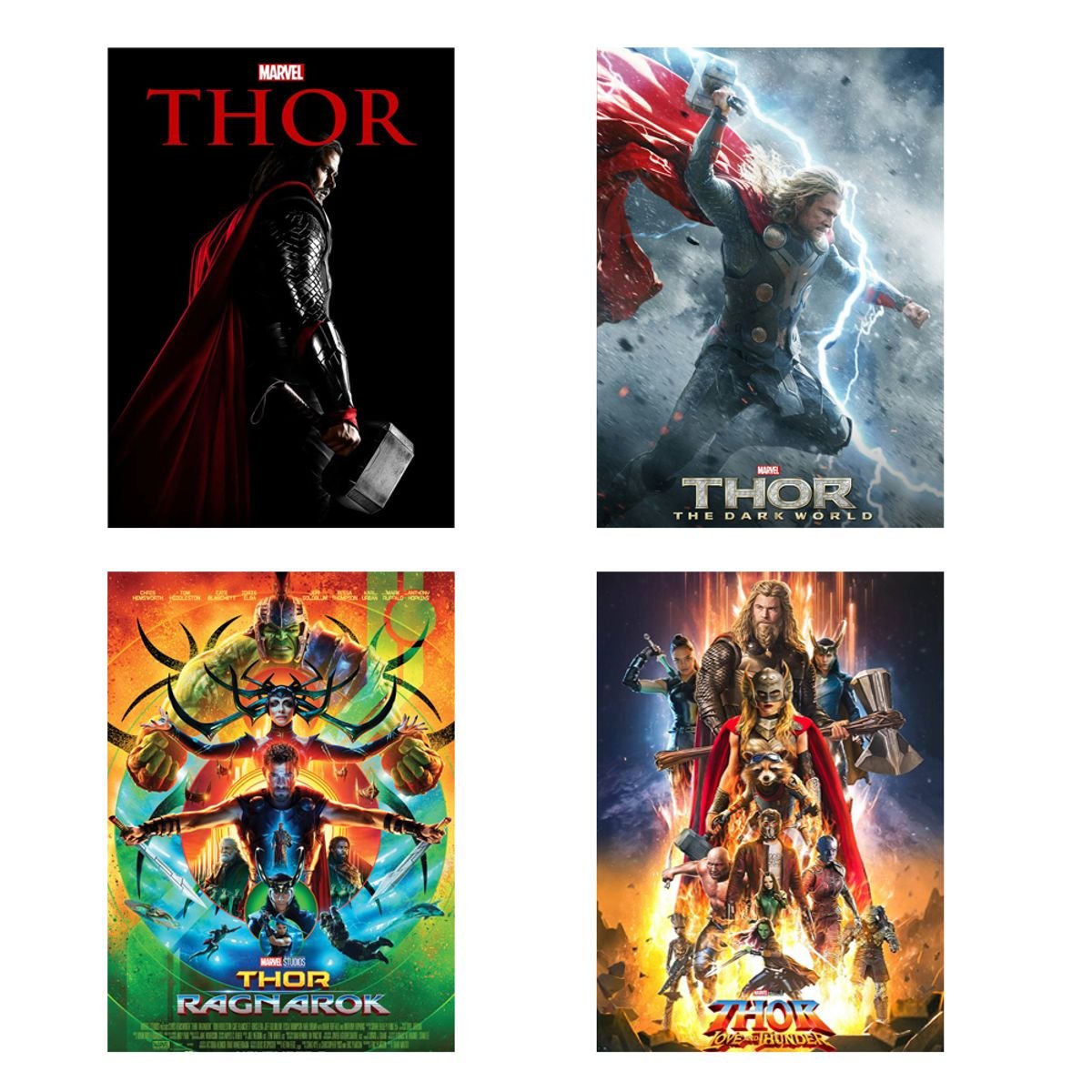 Poster, Quadro Marvel - Thor Ragnarok em