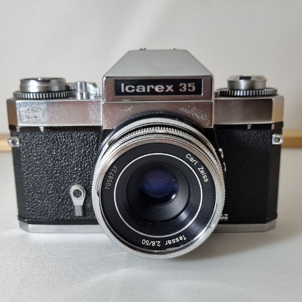 ZEISS IKON icarex 35S ＋Tessar50/2.8＋革ケース IKON icarex ZEISS ＋Tessar50/2.8＋革ケース 35S