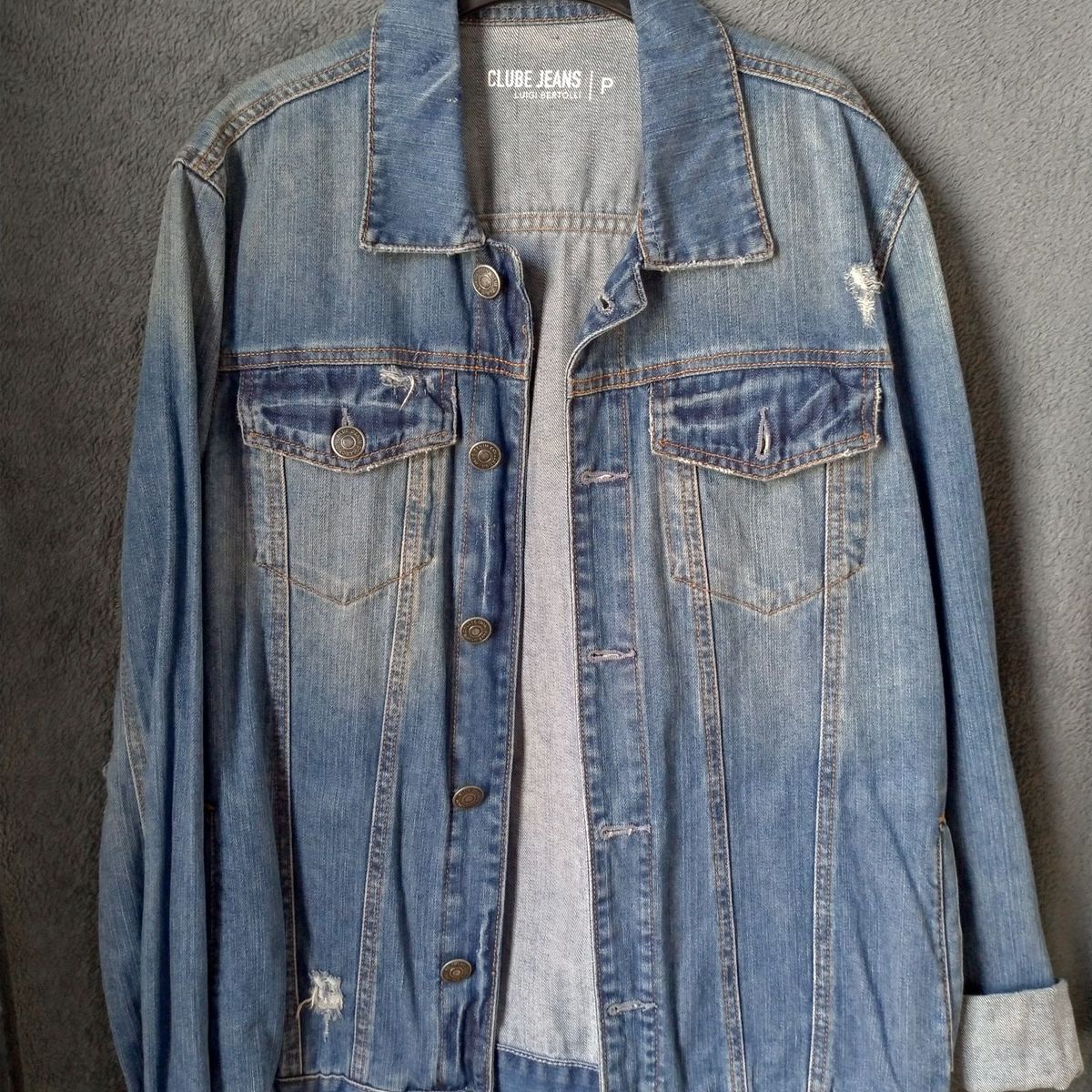 jaqueta masculina luigi bertolli