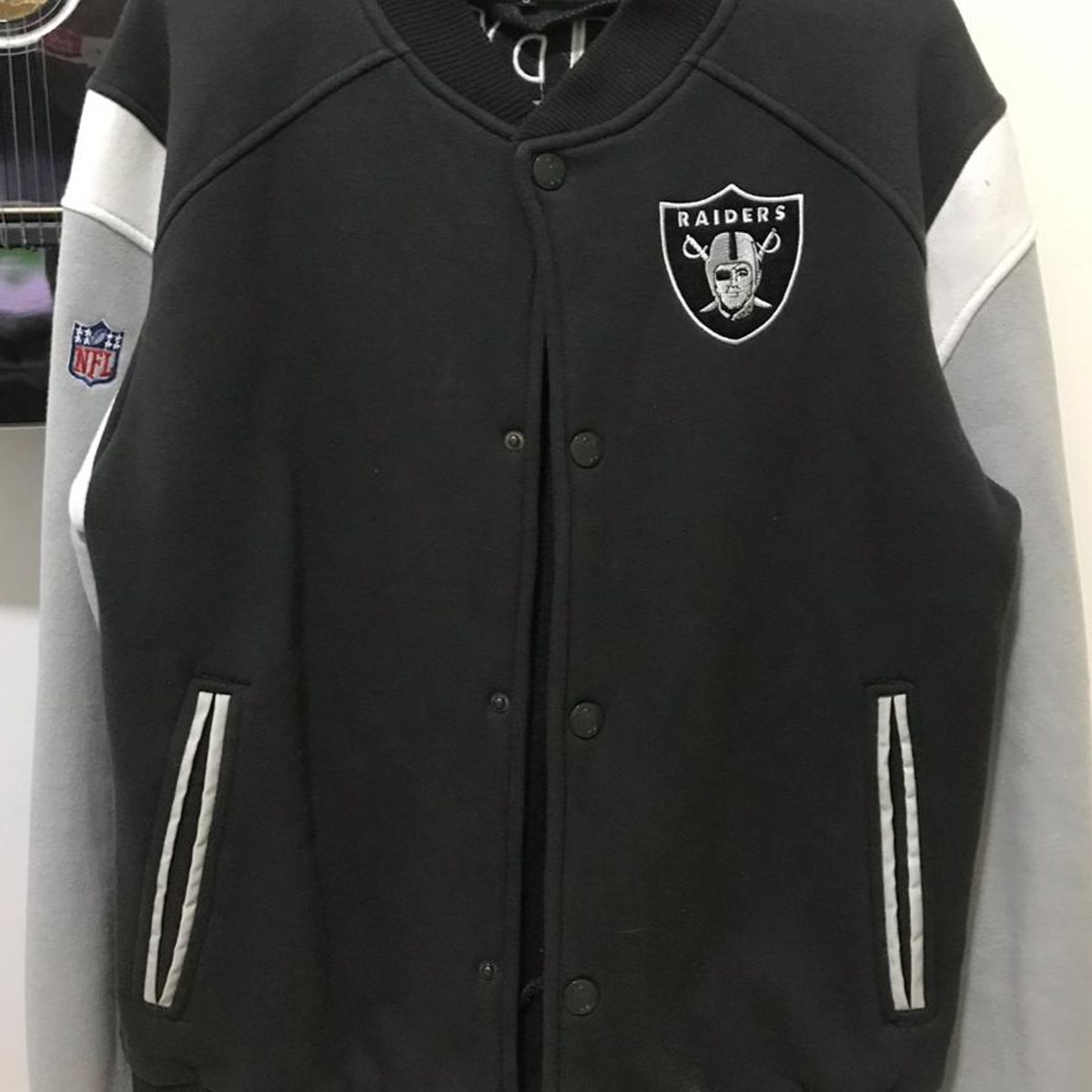 jaqueta raiders bomber
