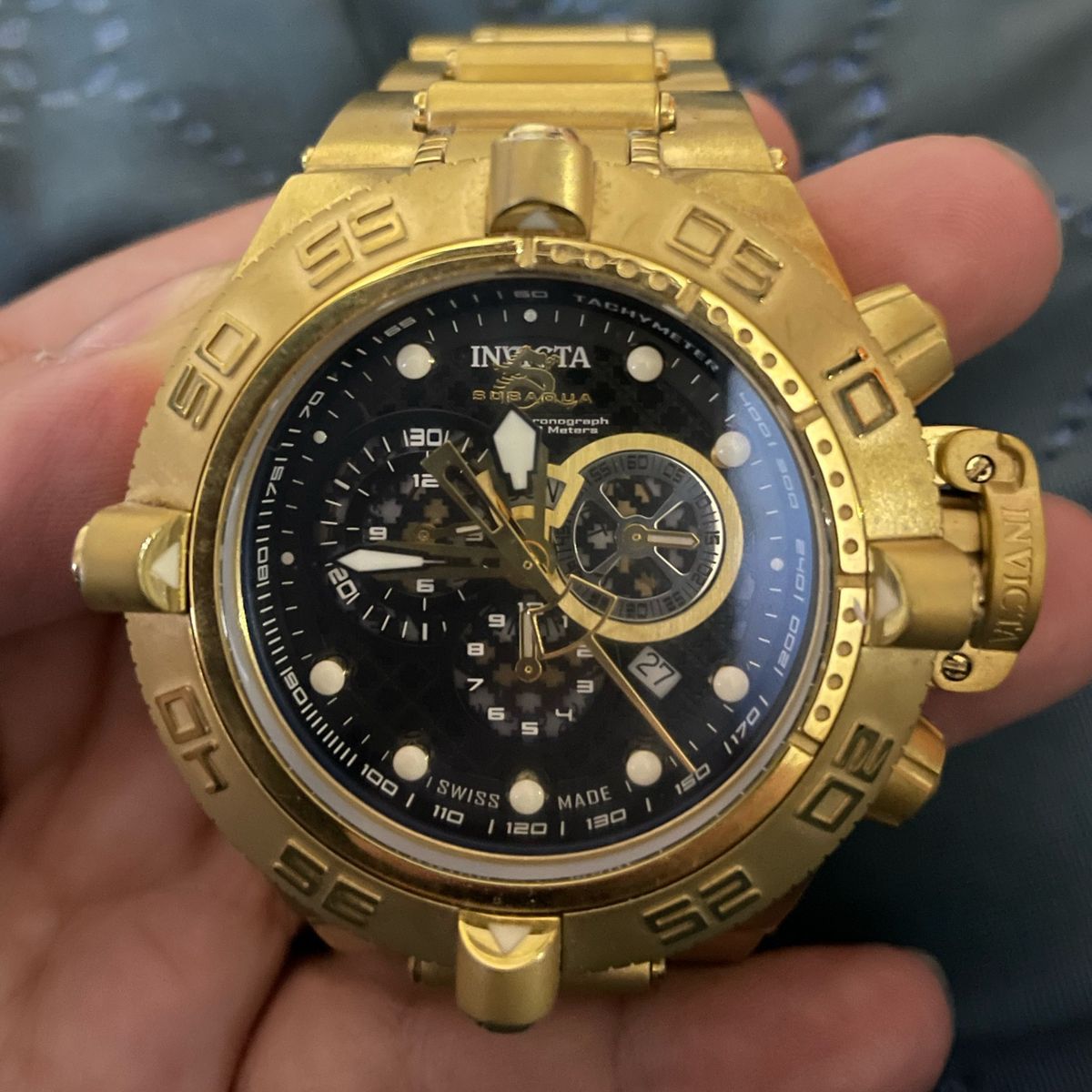 Relogio Invicta Subaqua Noma Iv 6553 Relogio Masculino Invicta Usado 63796342 enjoei