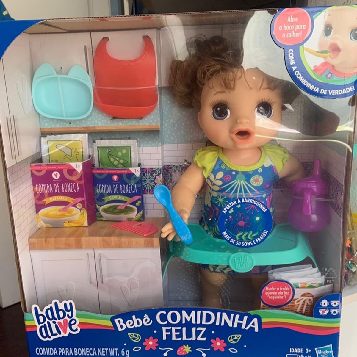 Baby Alive Comilona Feliz Brinquedo Baby Alive Nunca Usado Enjoei