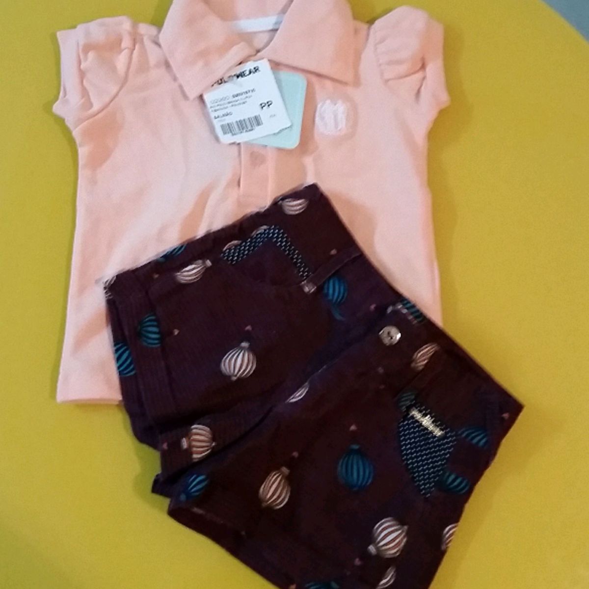 vestido polo wear infantil
