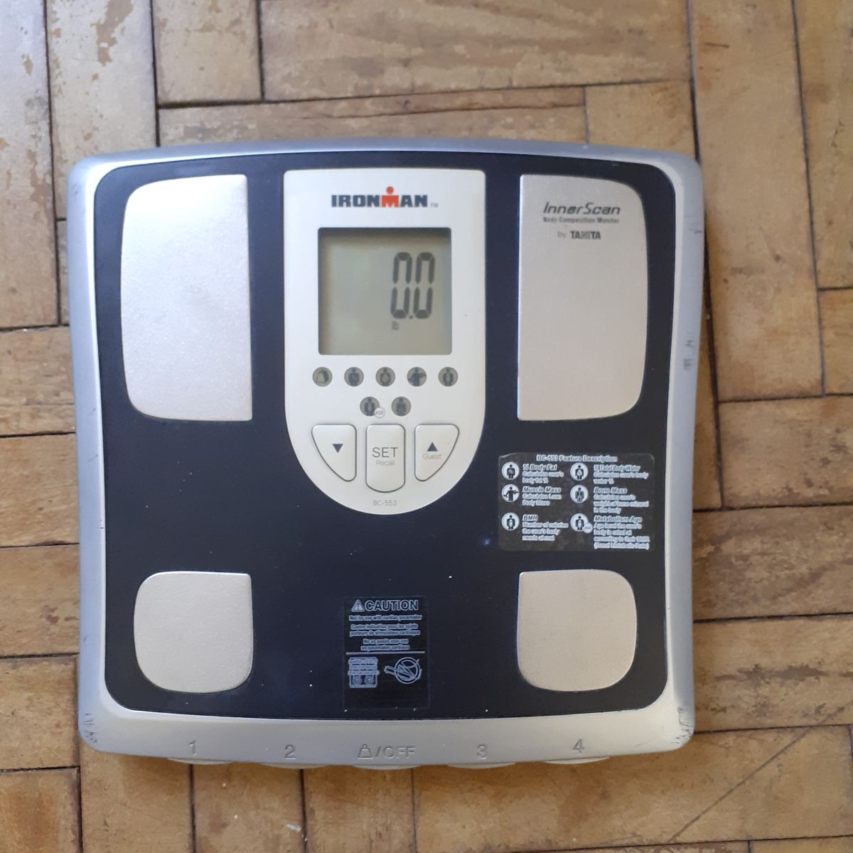 TANITA BC553 Ironman Body Composition Monitor Scale 