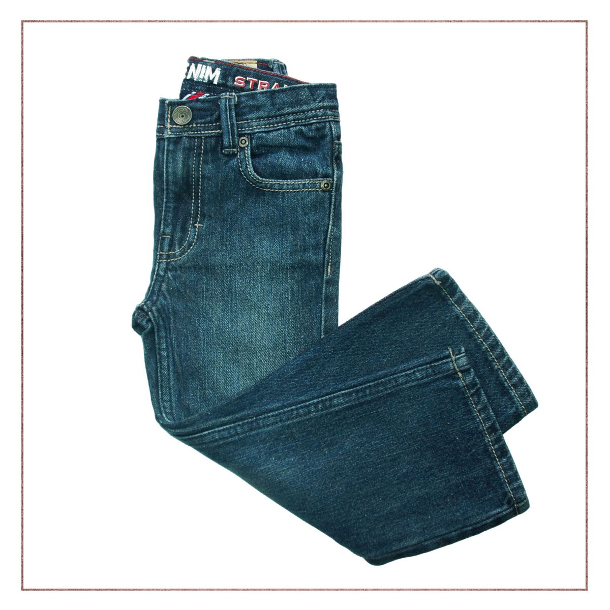 calça jeans tommy hilfiger infantil