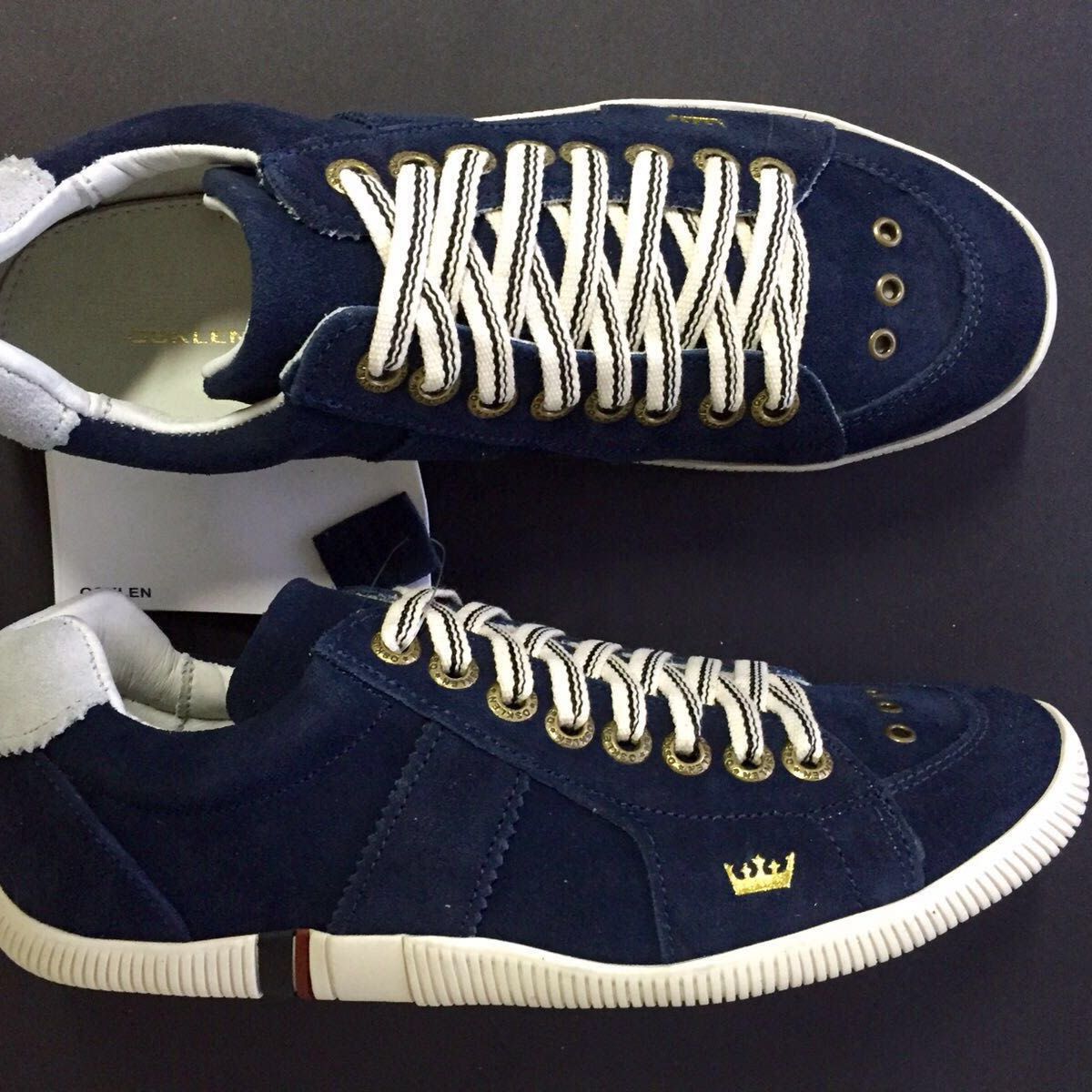 sapatenis osklen azul camurça