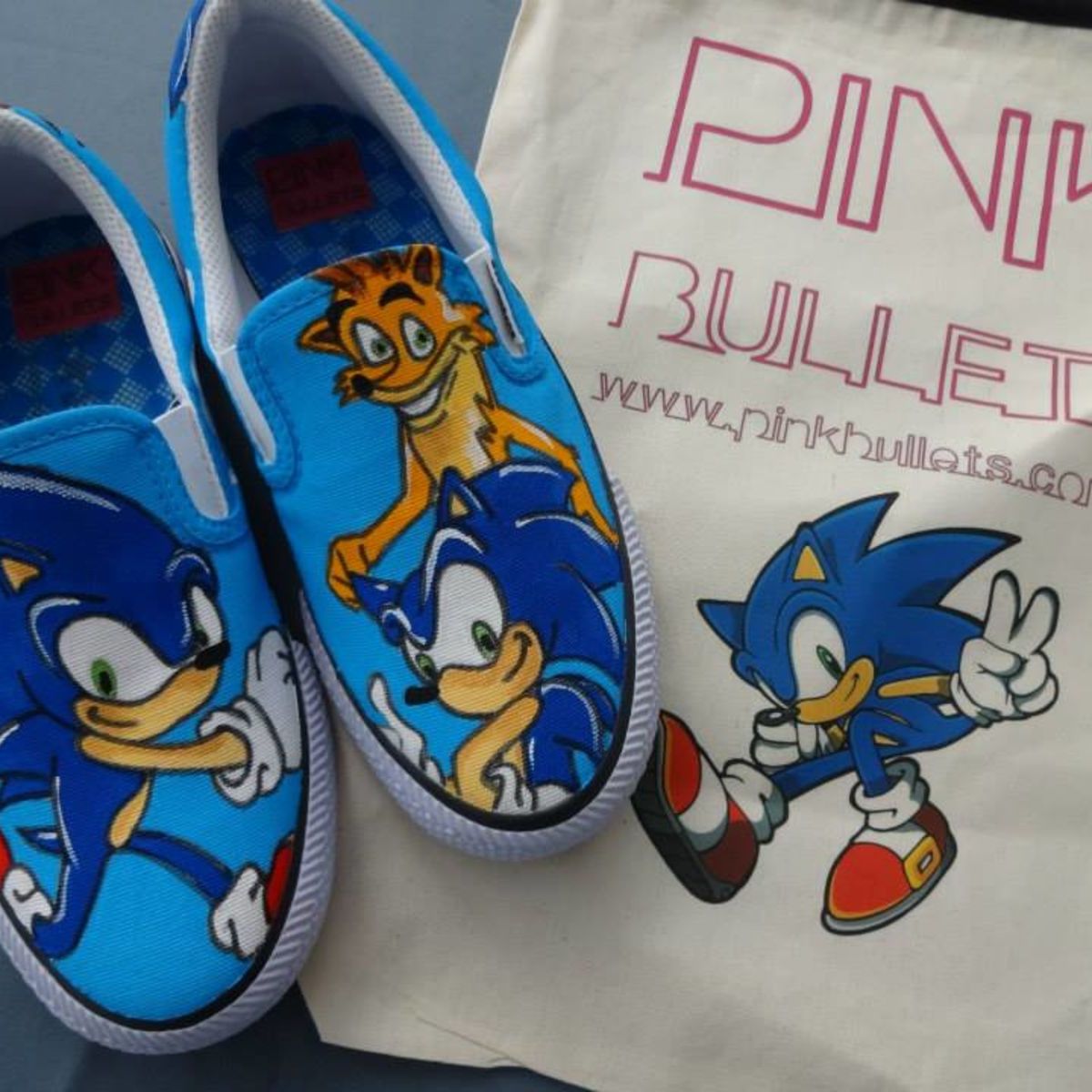 sapato do sonic infantil