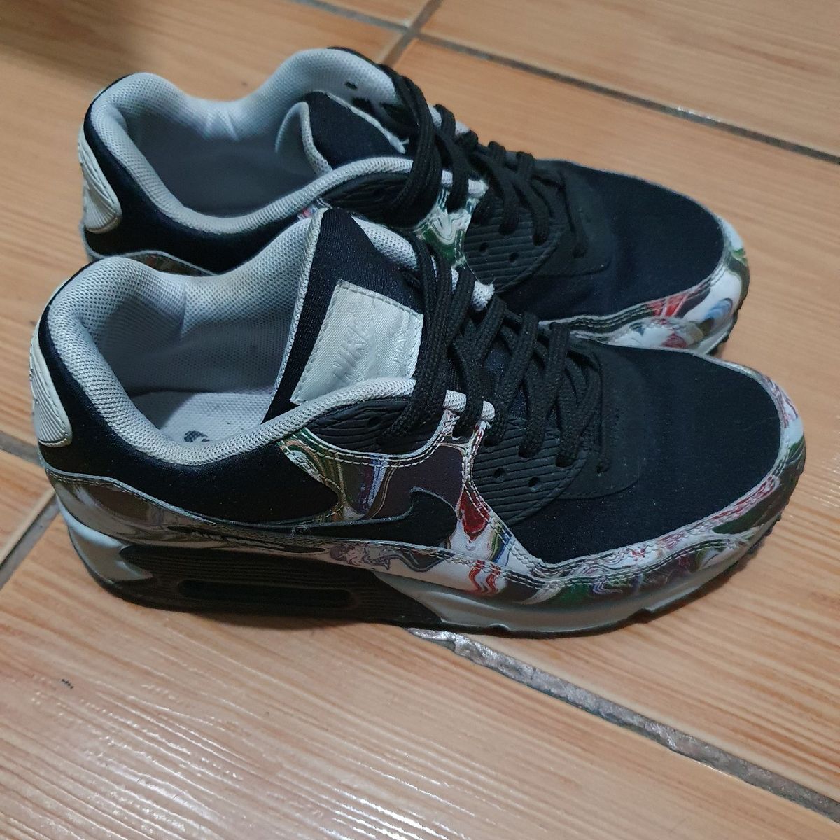 tênis nike air max 90 marble feminino