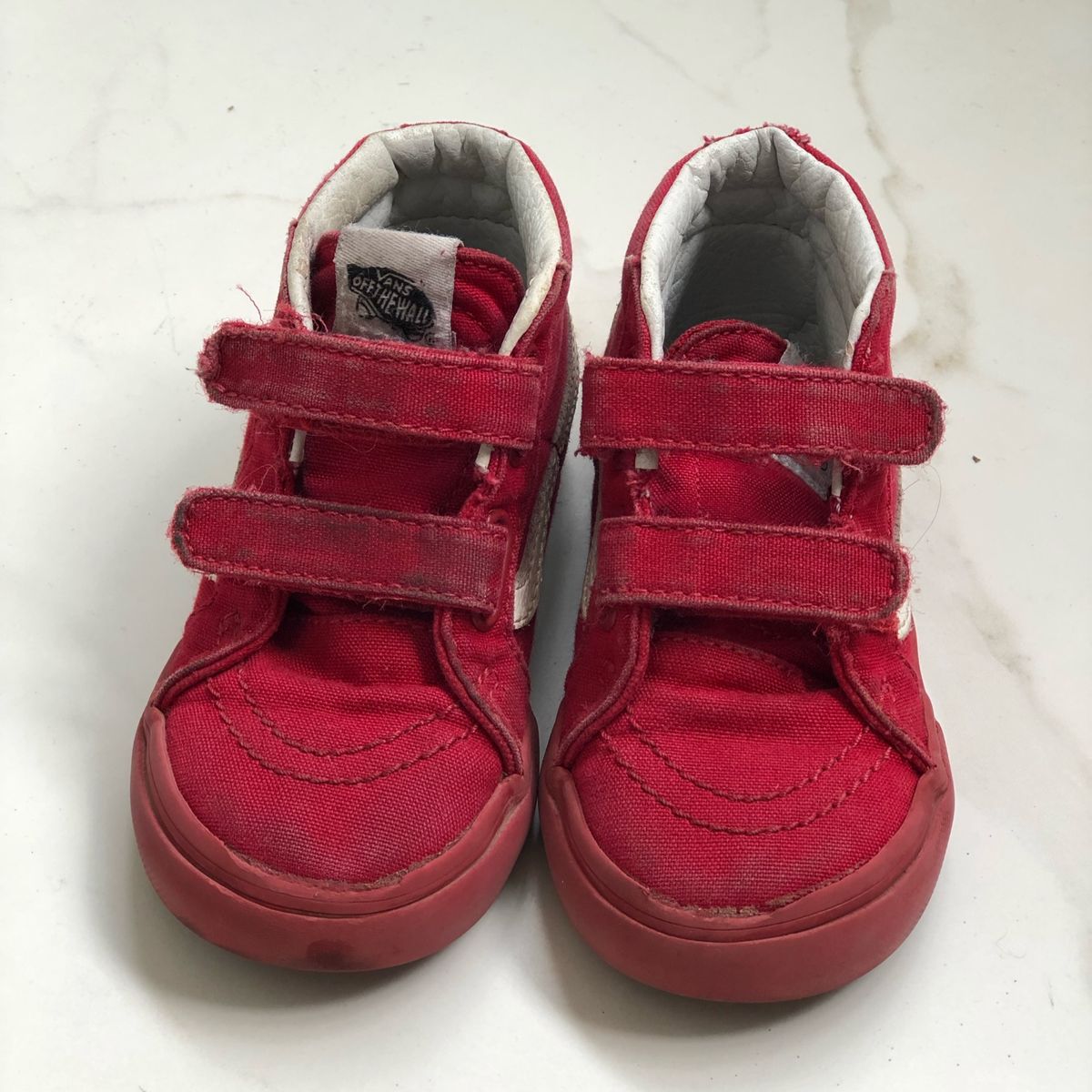 vans vermelho infantil