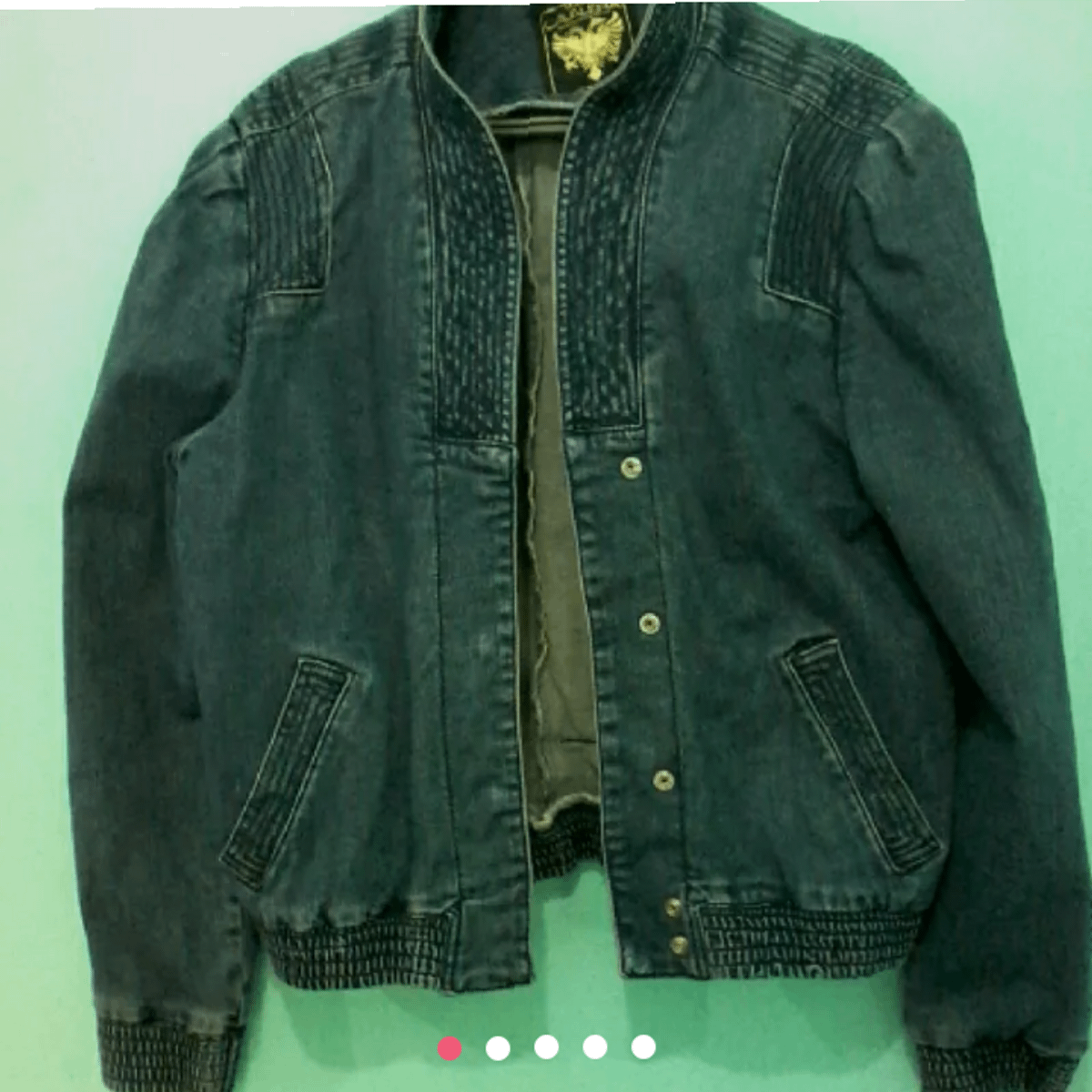 jaqueta jeans cavalera