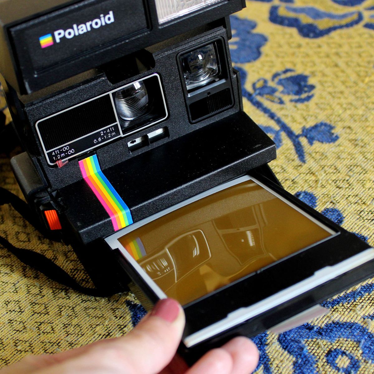 中古美品polaroid 635CL Câmera Fotográfica Vintage Polaroid 635 Cl Super Color Ano 1995