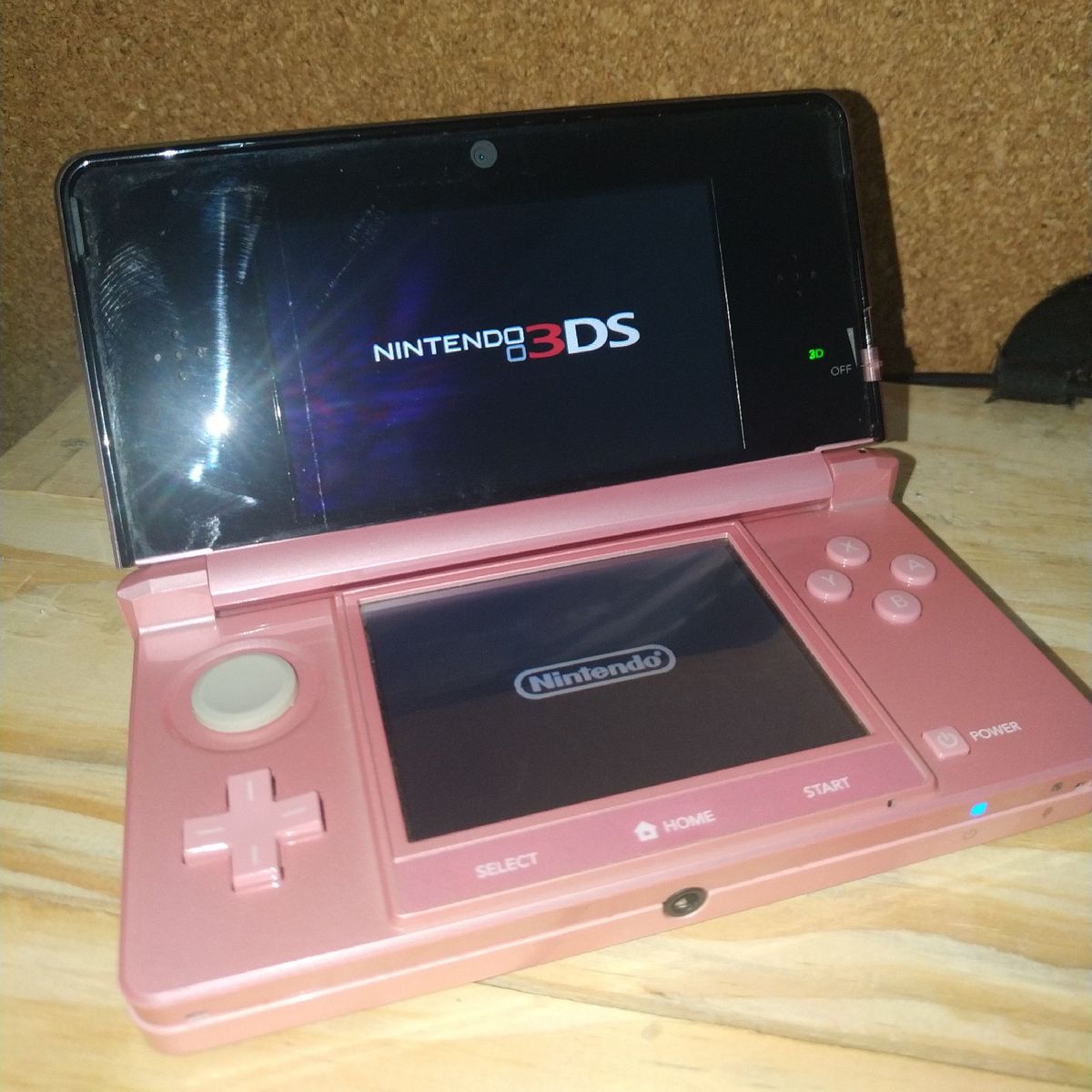 Nintendo 3ds console-menina cor-de-rosa tela pequena de 3.5 polegadas/jogos  grátis/jogo de cozinha consola de jogos de mão original - AliExpress