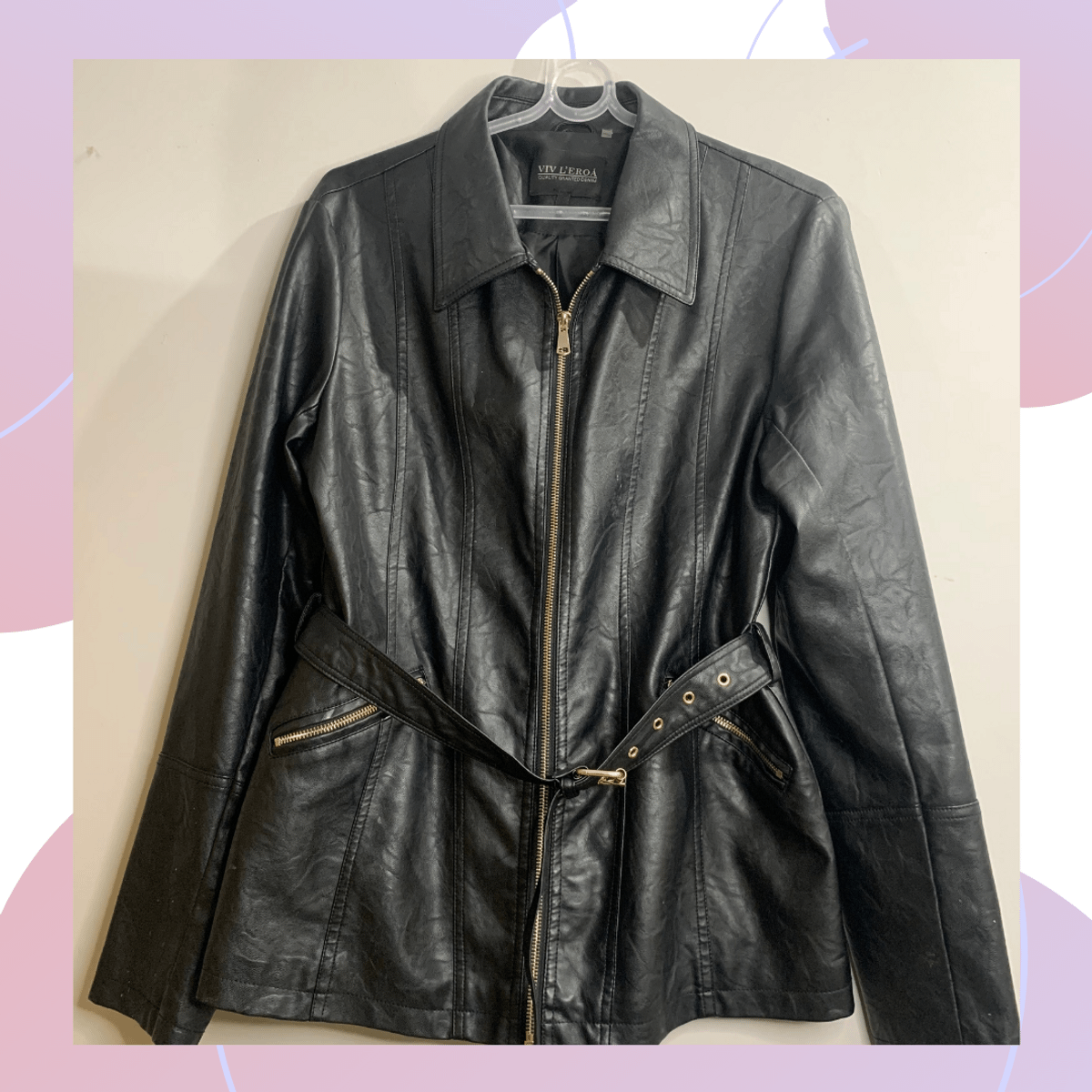 viv leroa jaqueta de couro
