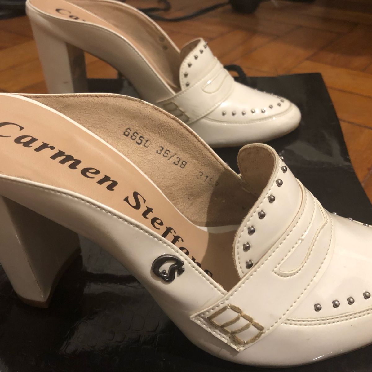 sapato mule carmen steffens