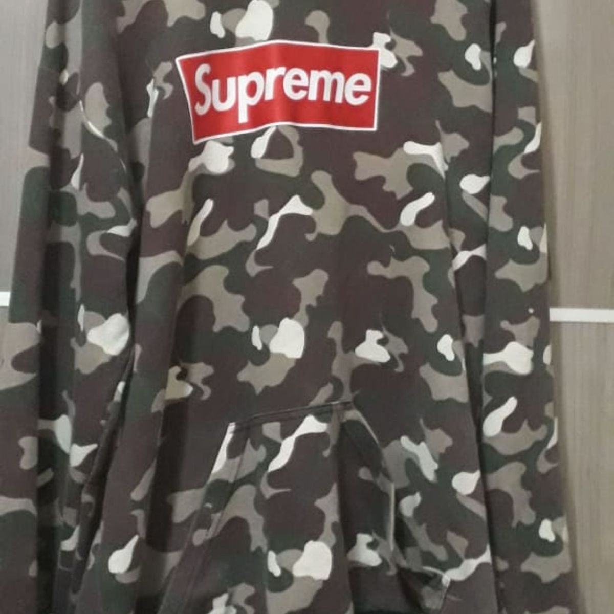 blusa supreme camuflada