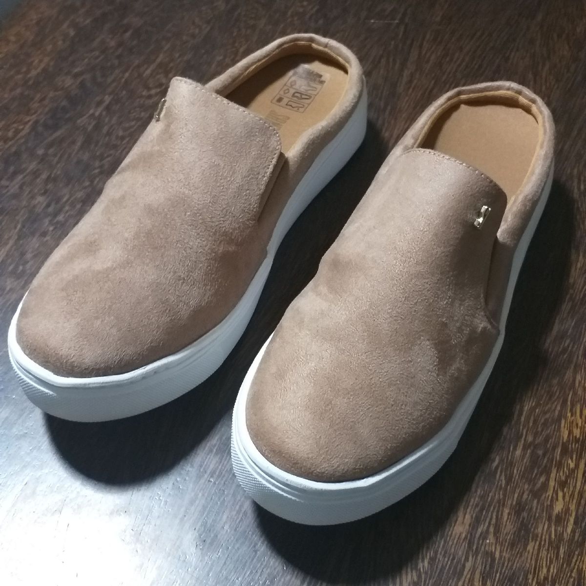 slip on aberto atras