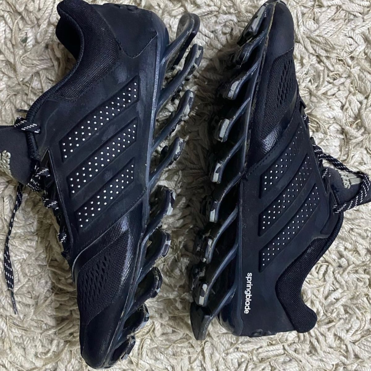 Adidas springblade best sale preto e azul