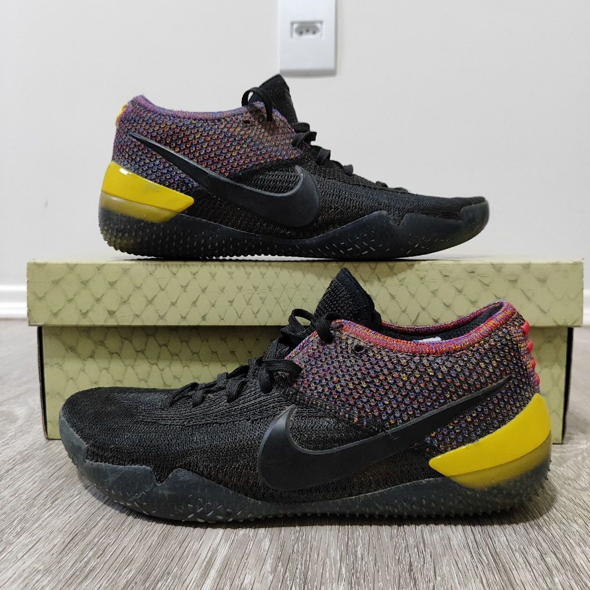 Nike Shoe Nike Kobe Ad Nxt 360 Black Multicolor Kobe Ad Nxt 360