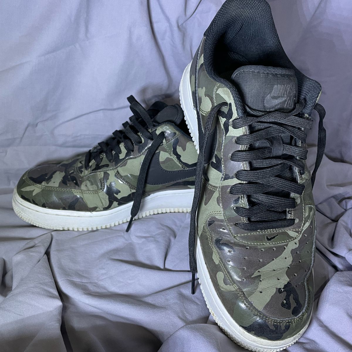 T锚nis nike air force 1 '07 lv8 masculino clearance camuflado