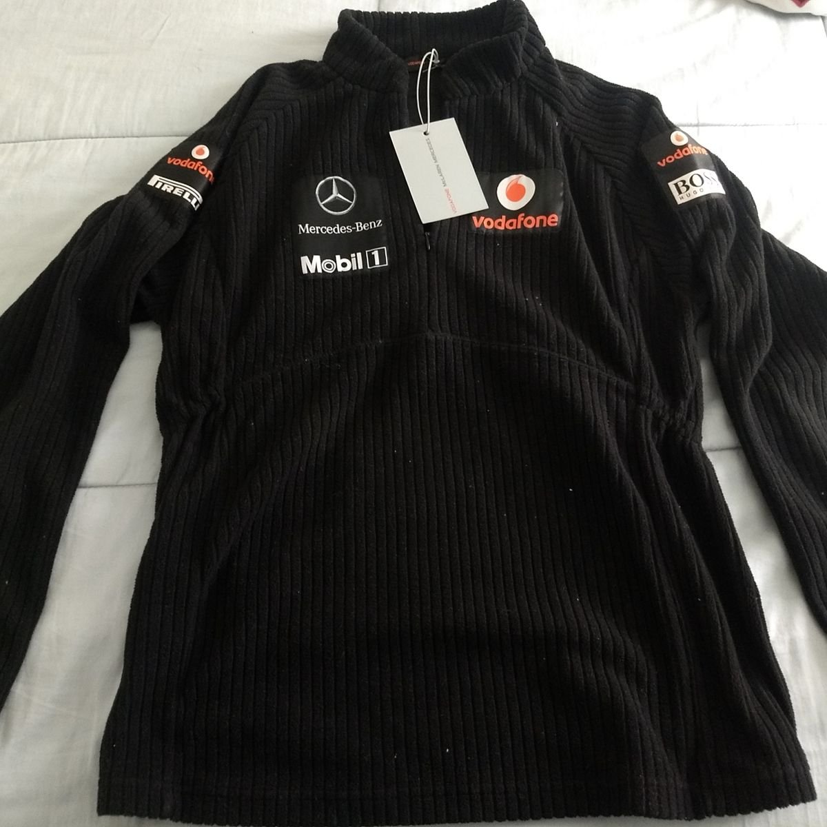 Blusa Oficial Hugo Boss Equipe Mclaren Mercedes F1 Formula 1