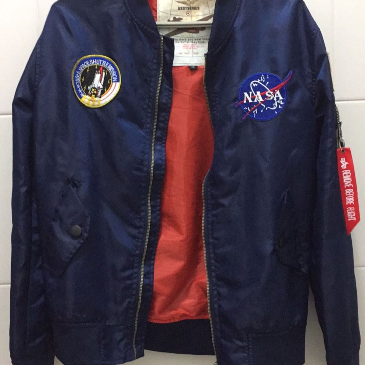 jaqueta nasa forever 21